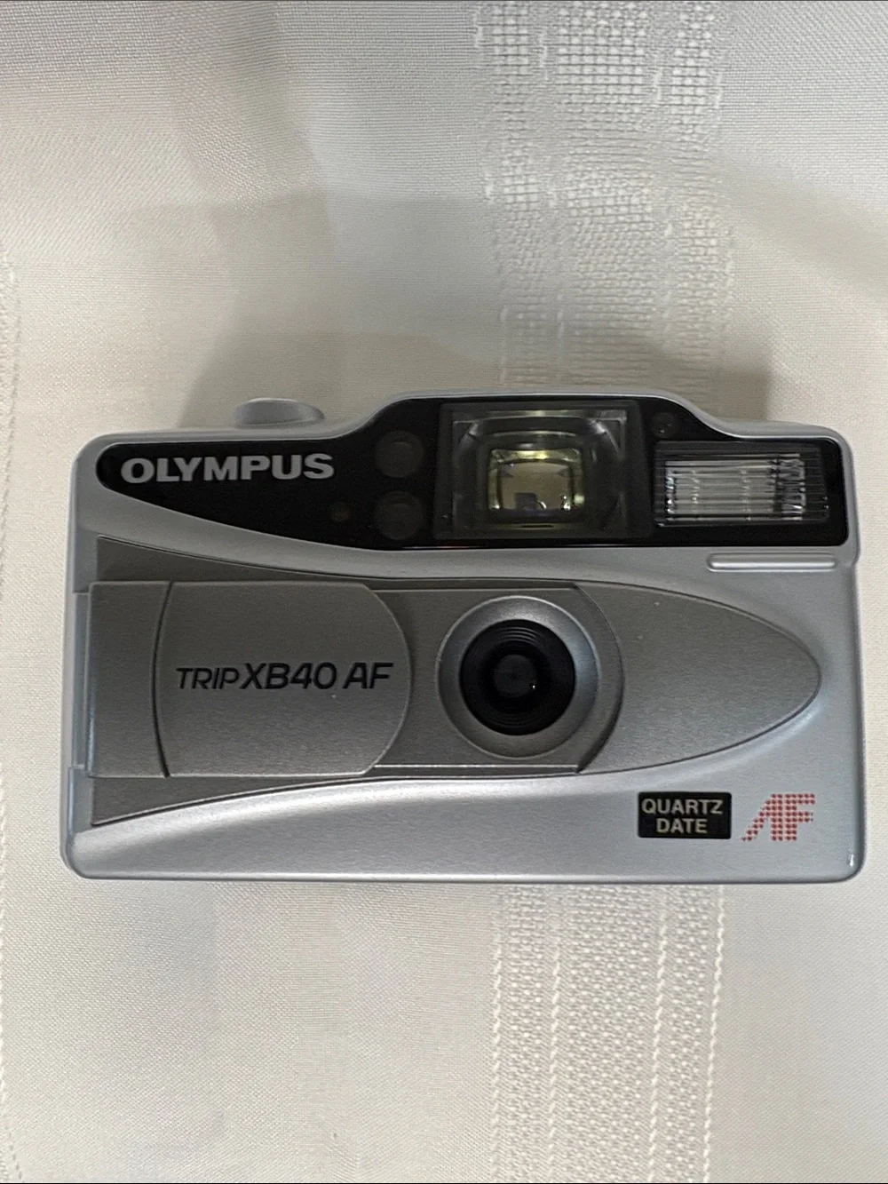 Olympus Trip XB40 AF Silver Compact Point-and-Shoot Camera